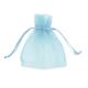 20 Sacchetti organza Milly 8,5x10cm celeste