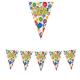 Festone bandiere Tanti Auguri lungh.6mt Big Party