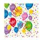 20 tovaglioli Happy Balloons 33x33cm Big Party