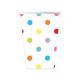 8 bicchieri Pois multicolor cc 200 Big Party