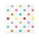 20 tovaglioli Pois multicolor 33x33cm Big Party