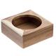 Supporto caraffa in bamboo 20x20x8cm naturale Leone