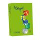 Carta LECIRQUE A4 160gr 250fg verde prato 203 FAVINI