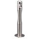 Portacenere a colonna H108cm in acciaio inox