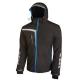 Giacca softshell Quick nero/blu Taglia M U-Power