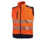 Gilet alta visibilita' softshell Dany arancio fluo Taglia XL U-Power