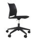 Sedia home/office Alpha GN nero S/braccioli