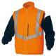 Parka 4in1 Optimum 2 alta visibilita' - arancio fluo - tg. M - DeltaPlus