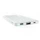 Powerbank ultrasottile da 5.000 mAh bianco - Trust