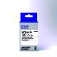 NASTRO EPSON FONDO STANDARD BIANCO PER TESTO NERO 12/9 LK-4WBN