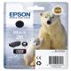 CARTUCCIA NERO EPSON CLARIA PREMIUM SERIE 26/ORSO POLARE IN BLISTER RS