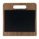 Porta menu' Chopping Board in legno con anelli 32,7x30cm Securit