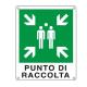 CARTELLO ALLUMINIO 25x31cm 'PUNTO DI RACCOLTA'
