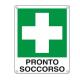 CARTELLO ALLUMINIO 12x14,5cm 'PRONTO SOCCORSO'