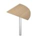 Angolare 90° Rovere + gamba supporto x scrivanie EASY