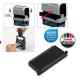 Blister da 3 tamponi 6/4915 nero Trodat