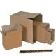 SCATOLA CARTONE PER IMBALLO AVANA ONDA doppia 600x400x400mm