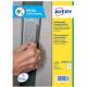 Adesivo antimicrobico in poliestere trasp. 10fg A4 139x99,1mm (4et/fg) Avery