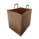 Scatola 150 Shoppers carta craft 36x30x36cm Flat Maxi avana